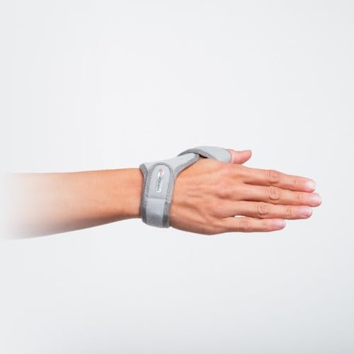 Chrisofix Thumb Orthosis, Skier's Thumb, Crafted to Provide Efficient Immobilization, Flexible, Light, Perforated, X-Ray Transparent, Large, Left