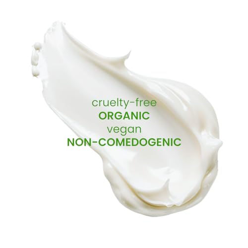 Organic Skin Barrier Face Cream for Dry Sensitive Skin with Ceramides, Niacinamide, Hyaluronic Acid, Squalane & Anti-Aging Peptides, Daily Facial Moisturizer, Clinically Tested Dermatologist Approved 2.25 Ounce