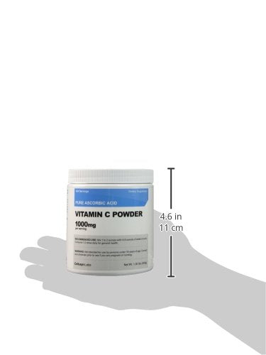 Nutricost Pure Ascorbic Acid Powder (Vitamin C) 1LB 1 Pound (Pack of 1) - BeesActive Australia