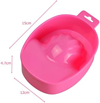 Finger Bowl, Nail Art, Finger Ball, Nail Check, Nail Off, Nail Care, Nail Removal, Turn Off (With Handle) Also Great for Testing! (Clear) - BeesActive Australia