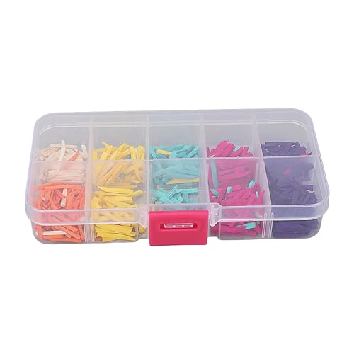 600pcs Dental Wooden Wedges, Colorful Wood Dental Matrix Wedges Gap Wedge, Disposable Fixing Materials for Dental Restoration