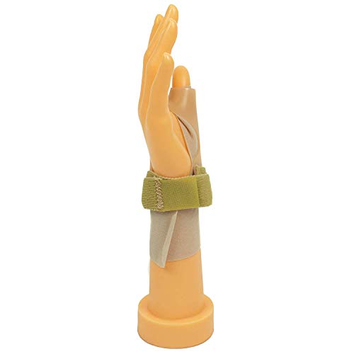 Rolyan Rigid Thumb Spica Splint, Right, Small, Thumb Immobilizer with Wrist Strap, Thumb Splint Immobilizes CMC and MCP of Thumb, Polypropylene Brace for Thumb Muscle and Joint Support