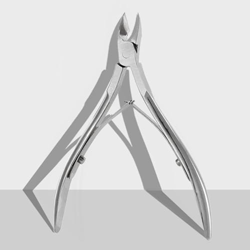 Bestac Professional Stainless Steel Cuticle Trimmer - Extremely Sharp Dead Skin Clipper Nippers, Labor-Saving Cuticula Remover for Fingernails Toenails, Manicure Pedicure Tools for Women Men