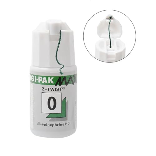 3PCS Dental Thread Disposable Gingival Retraction Cord Knitted Cotton Gum Line Dentist Material Size 0 00 000