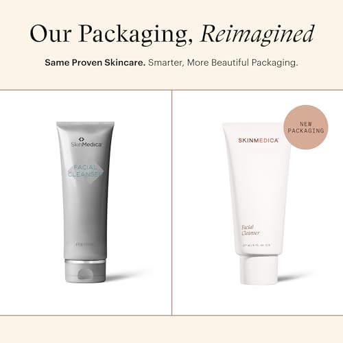SkinMedica Facial Cleanser - Foaming Face Wash for All Skin Types - Helps Remove Dirt, Oil & Makeup - Enriched with Soothing Panthenol to Encourage Healthy-Looking Skin (6 fl oz)