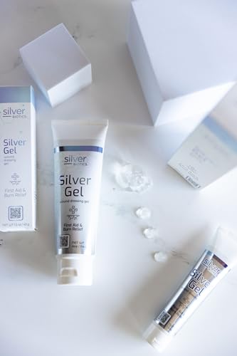Silver Biotics 24 PPM Silver Wound Healing Gel | Layer of Protection for Cuts, Irritations, and Burns | 1.5 oz