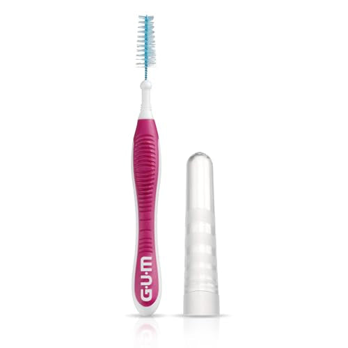 GUM Proxabrush Go-Betweens Moderate Interdental Brushes, 10 Count (6 Pack) 10 Count (Pack of 6)