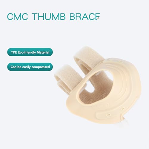 FOSA CMC Thumb Brace, Thumb Brace Right Hand for Osteoarthritis Pain, CMC Thumb Brace Right Hand Support, CMC Thumb Brace Thumb Splint Thumb Stabilizer