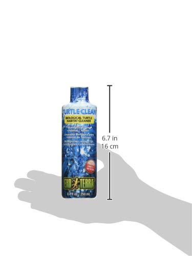 Exo Terra Turtle Clean, biological cleaner for turtle habitats, for turtle tanks, 250ml 250 ml (pack of 1) - BeesActive Australia