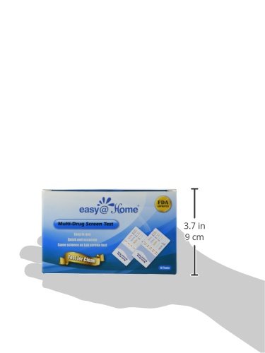Easy@Home 5 Panel Urine Drug Test Kit - 10 Pack Multi Drug Screening Test 10 Tests