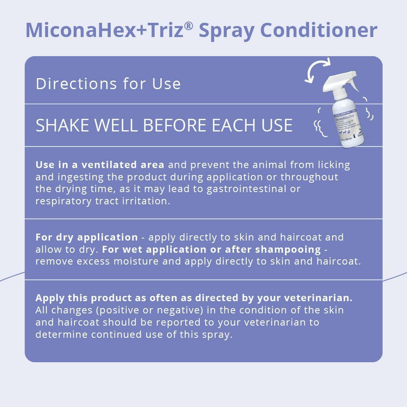 Dechra Miconahex +Triz Spray, 8-Ounce