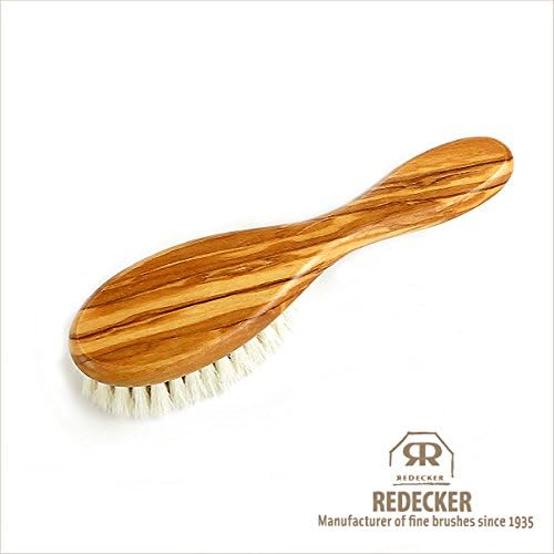 [Redecker/redekka-] Natural and Baby Brush (Goat hair/Olive) - BeesActive Australia
