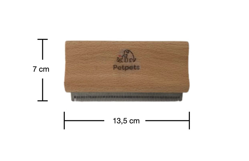 Petpets® brush, fur changing aid for your dog or horse to remove undercoat and hair - BeesActive Australia