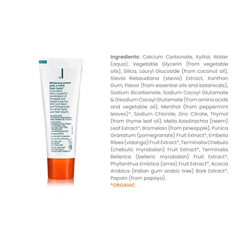 Himalaya Botanique Whitening Complete Care Toothpaste, Travel Size, 20 Pack Mint 0.75 Ounce (Pack of 20)
