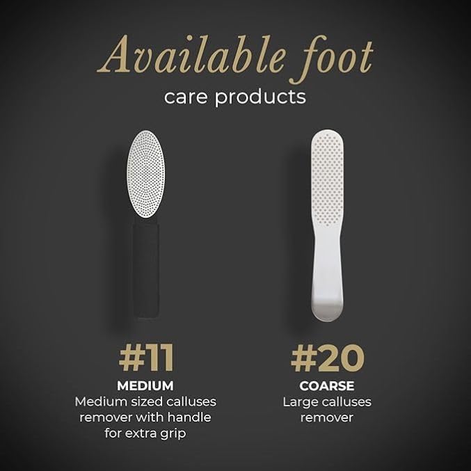 Diamancel Luxury Diamond Foot Buffer - #11 Medium Grit Rasp – For Average Calluses, Rough Skin & Regular Maintenance - BeesActive Australia