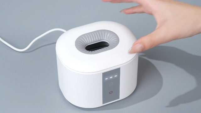 45kHz Ultrasonic Retainer Cleaner Machine for Dentures & Aligners