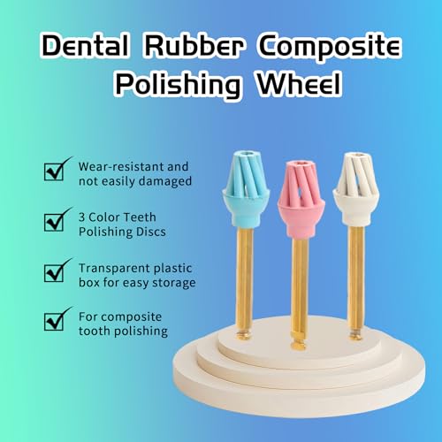 6 Pcs Dental Composite Polishing Discs Tools Polish Wheel 6 Pcs/Box