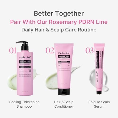 medicube Rosemary PDRN Clarifying Thickening Shampoo, 13.52 fl.oz