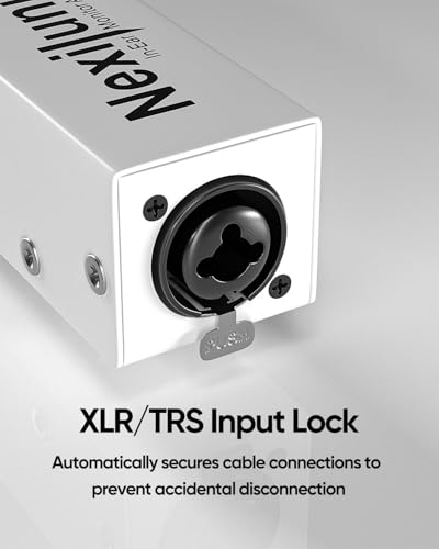 P2 Portable In-Ear Monitor Amplifier Personal Headphone Amp White DIP Switch