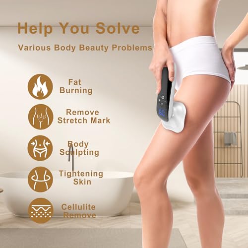 MASIKE Body Machine Upgraded – Professional Handheld Multifunctional Machine for Belly, Waist, Arm, Leg, Butt – Best Gift for Man&Women