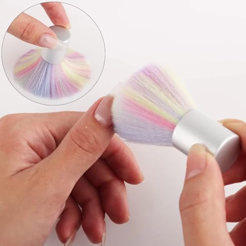 Manicure Kit Set - Nail File and Buffer, Nail Cleaning Brush, Nail Finger Separator for Salon Nail Art