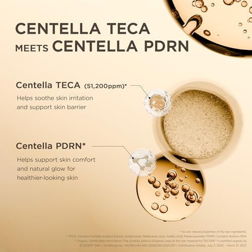 SKIN1004 Madagascar Centella TECA Soothing Toner, 50X Centella Toner for Soothing & Moisturizing, Centella Essence with TECA & PDRN, LHA for Gentle Exfoliation, Korean Skin Care, 7.10 fl.oz / 210ml Barrier Support