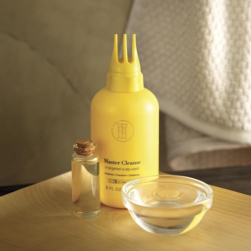 TPH BY TARAJI Master Cleanse Scalp Treatment Wash Hair Rinse For Buildup | With Tea Tree Oil, Eucalyptus Oil, and Witch Hazel Water | Vegan, Sulfate & Cruelty-Free | For Women & Men, 8 fl. oz