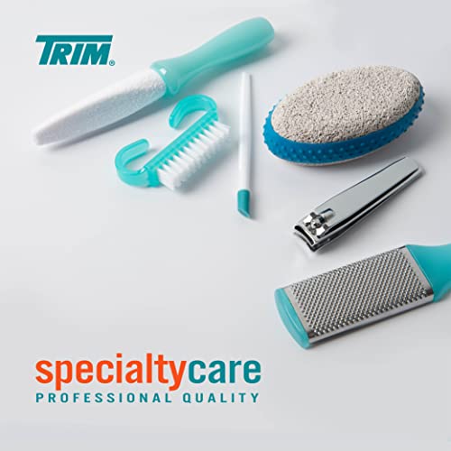 TRIM Professional 7-Piece Pedicure Kit Home Foot Care & Toenail Grooming 6 Count (Pack of 1) Trim For Your Feet Kit, 6 Piece Set