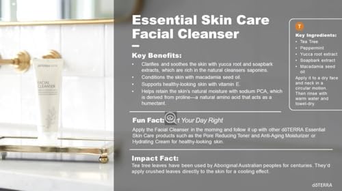 doTERRA - Facial Cleanser - Essential Skin Care Collection - 4 oz