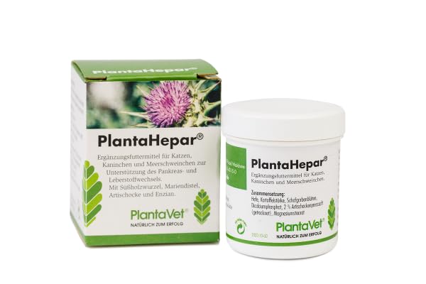 Plantavet PlantaHepar 200 mg | 60 tablets | Supplementary feed for small animals | May help support pancreatic and liver metabolism | With licorice root - BeesActive Australia
