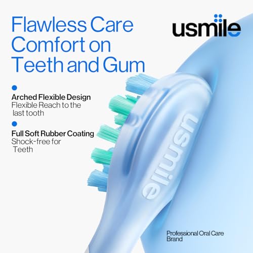 usmile P10S Sonic Electric Toothbrush, 180-Day Battery, Blue