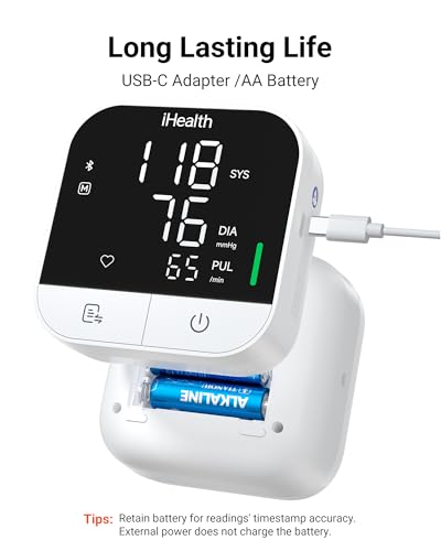 iHealth Track Pro Upper Arm Blood Pressure Monitor for Home Use