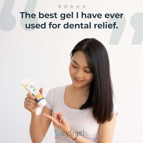 Oxyfresh Premium Soothing Pro Relief Dental Gel Infused Zinc & Aloe Vera 4 Ounce (Pack of 1)