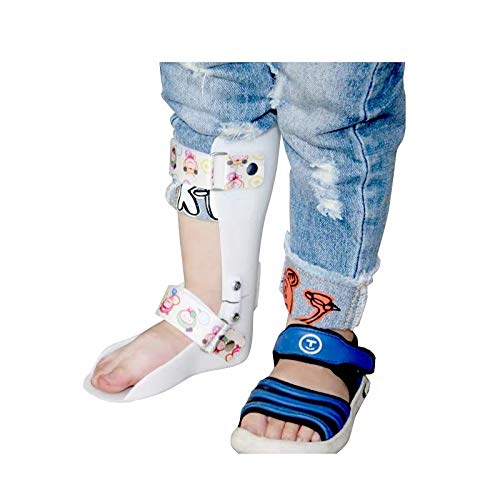 Kids AFO Drop Foot Splint Toddler Custom Othopedic Ankle Foot Brace Night Splint Support for Children (S-Right: 5.9IN) S-Right: 5.9IN