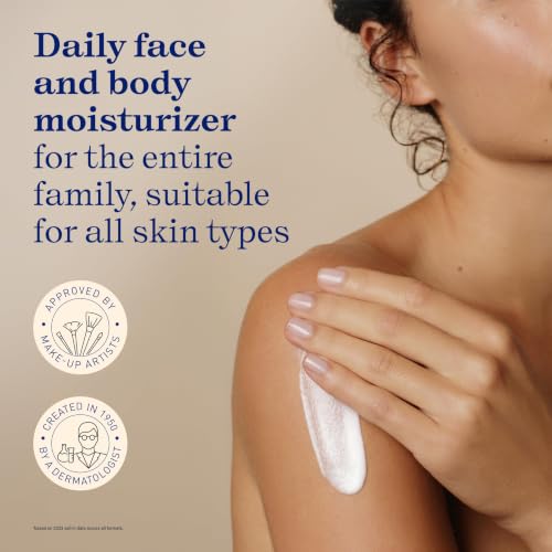 Embryolisse Lait-Crème Fluid+ Face & Body Cream, Multi-Use Lightweight Moisturizer with Shea Butter & Aloe Vera. Fast Absorbing, For All Skin Types 13.52 Fl Oz