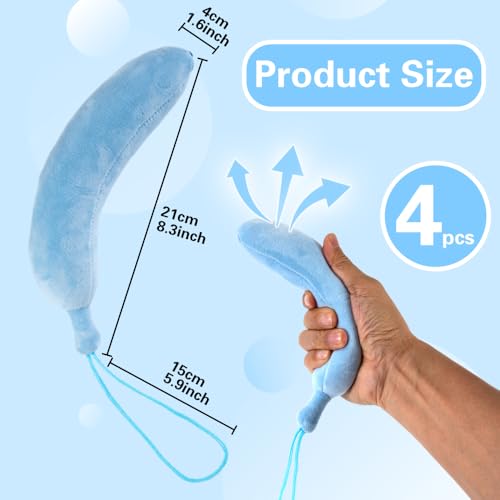 4 Pcs Palm Protector Hand Contracture Cushion with Finger Wands