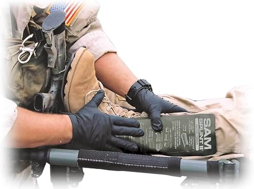 North American Rescue SAM Splint II NAR Moldable, Lightweight, Strong, Waterproof, Reusable Splints for Arms, Legs, Fractures (50-1005)