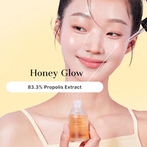 COSRX 73% Propolis Light Ampoule for Sensitive Skin, Fine Lines, 1.01fl.oz