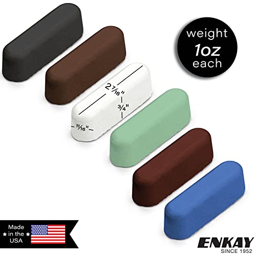 ENKAY - Junior Jewelers Rouge & Polishing Compound Kit, 6 pc. (U.S. Made)