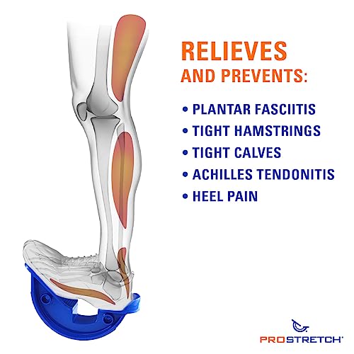 ProStretch Original Calf Stretcher & Tuli's X Brace Bundle - Plantar Fasciitis & Foot/Heel Pain Relief