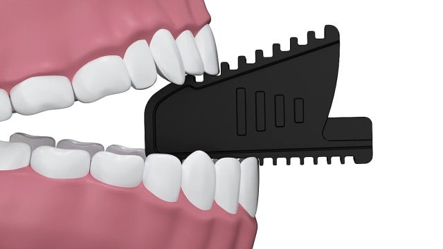 KOHEEL LR Pain Relief Product for Symptoms Caused by Tight Jaw - TMJ, Restricted Anterior and posterior jaw Extension, Teeth Grinding & Jaw Clenching, Headaches, Trismus & Bruxism. Passive Stretching