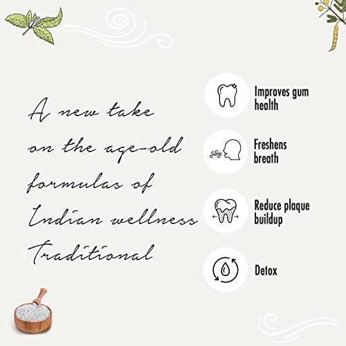 Birdsong Botanical Sea Salt and Spearmint Toothpaste 3.5 oz (100 GMS)