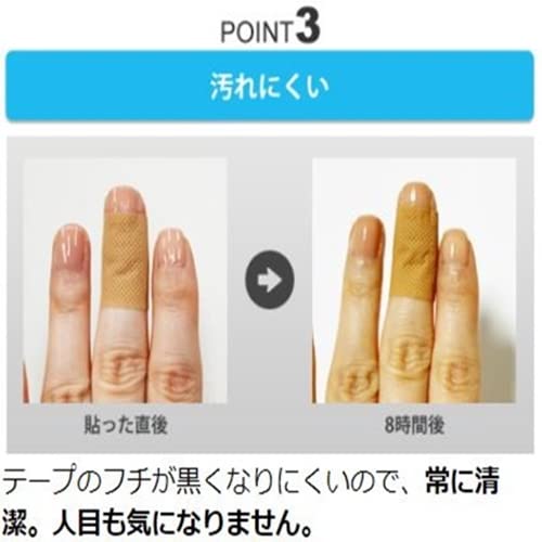 Toyo Kagaku Co., Ltd. Finger protection tape that facilitates housework Heberden's nodules/Bouchard's nodules 60 pieces - BeesActive Australia