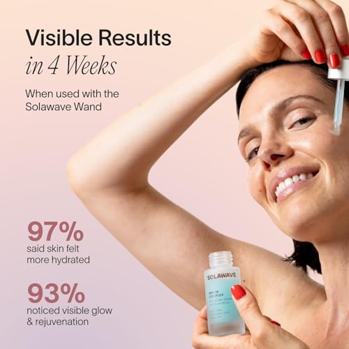 Solawave Renew Complex Red Light Therapy Activation Serum, 1 Oz (1-Pack) 1 Fl Oz (Pack of 1)