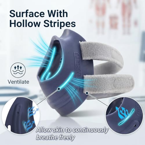 Nvorliy CMC Joint Thumb Arthritis Brace, CMC Thumb Support Brace for Osteoarthritis, CMC Joint Pain Relief, Tendonitis, Arthritis - Thumb Stabilizing Orthosis for Women & Men (Right, Large) Right