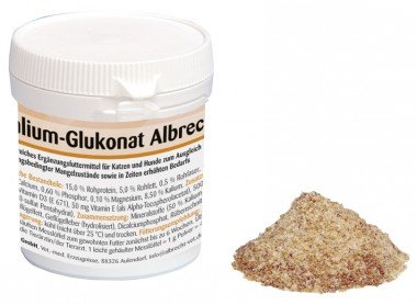 Dechra - Potassium Gluconate Albrecht supplementary food for cats and dogs 50g - BeesActive Australia