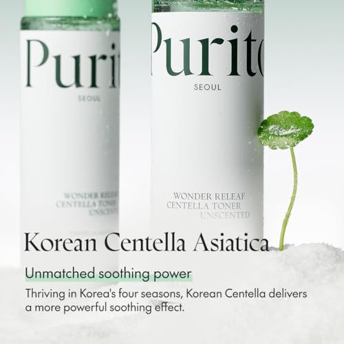 PURITO Centella Unscented Toner for Sensitive Skin, 6.76 fl.oz