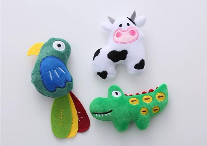 Catnip Toy, Cat Plush Chew Toy, Teeth Grinding Catnip Toy Cow Pet Supplies - BeesActive Australia