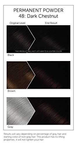 #48 Dark Chestnut Bigen Permanent Powder - 6 Pack