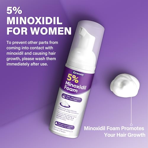 5% Minoxidil Foam for Women Hair Growth Foam